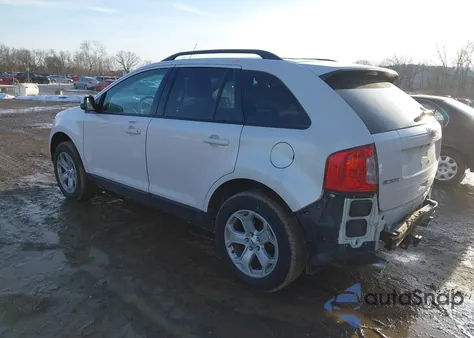 2012 Ford Edge Sel из США, поврежденный, VIN 2FMDK3JC3CBA48970